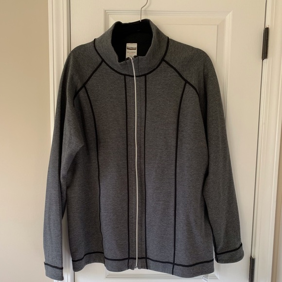 Kirkland Signature Women/'s Reversible Full Zip Jacket Green